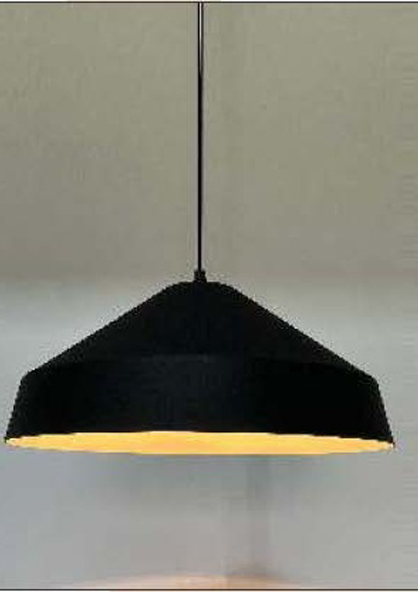 Beyond Lights - Black Pendant Lamp- GL